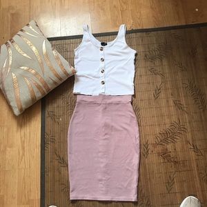 High waisted skirt Revamped